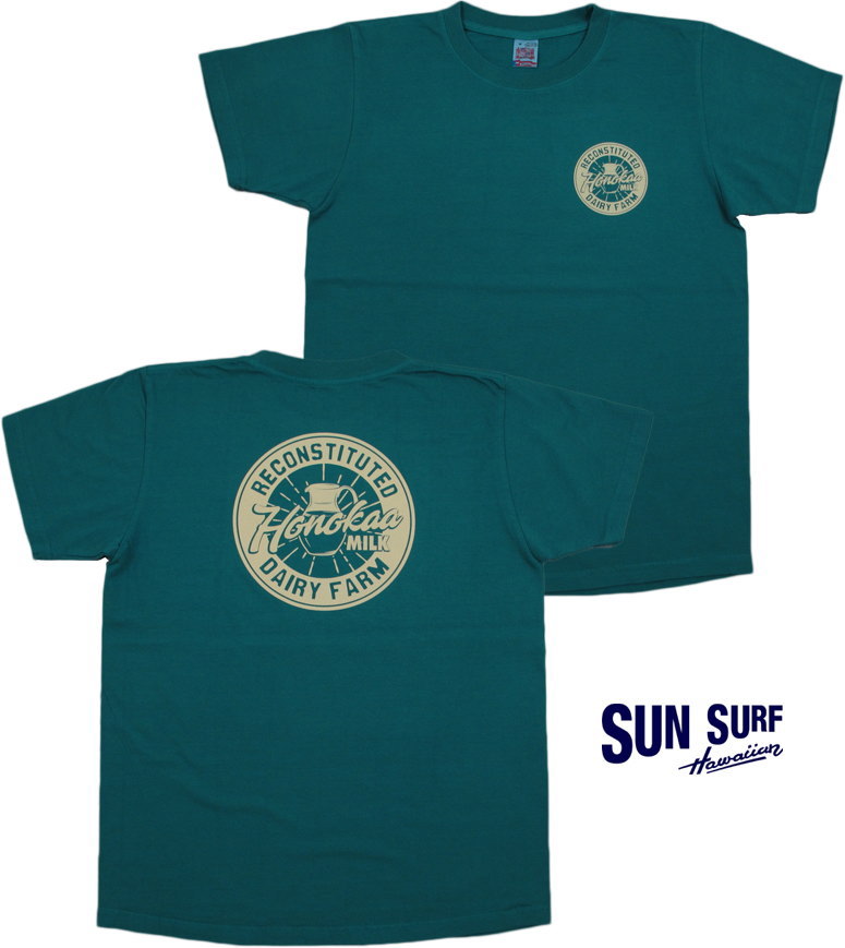 SUN SURF/󥵡 S/S T-SHIRTHONOKAA MILKȾµХåץT GREEN(꡼)/SS77...