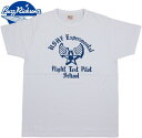 楽天ストリートファッションMIYOSHIYABUZZ RICKSON'S/バズリクソンズS/S T-SHIRT “USAF FLIGHT PILOT SCHOOL” 半袖プリントTシャツ/カットソー WHITE（ホワイト）/BR78284