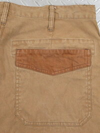 気軽にワークウェアの魅力を楽しめる★SUGARCANELightのワイドワークパンツ♪SUGARCANELight,シュガーケーンライト,GROSGRAIN×HERRINGBONEWIDEWORKPANTS,コットングログラン×ヘリンボーンワイドワークパンツ,トラウザーズ,SC41833,BROWN(ブラウン)