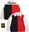 INDIAN MOTORCYCLE/インディアンモーターサイクル COTTON SPORT JACKET バックプリント入り、コットンスポーツジャケット/スウィングトップ CRAZY(クレイジー)/IM14358