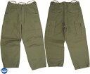 BUZZ RICKSON'S/バズリクソンズ TROUSERS, SHELL, FIELD,M-1951 SHORT LENGTH 6ポケット、ミリタリーカーゴパンツ/フィールドトラウザース 149)OLIVE(オリーブカーキ)/Lot No. BR41962