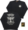 INDIAN MOTORCYCLE/CfBA[^[TCN L/S T-SHIRT gFLYING WHEELh obNvgTVc BLACK(ubN)/IM68868