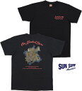 SUN SURF/サンサーフ S/S T-SHIRT“ONE HUNDRED TIGERS”「百虎」半袖プリントTシャツ BLACK(ブラック)/SS78788