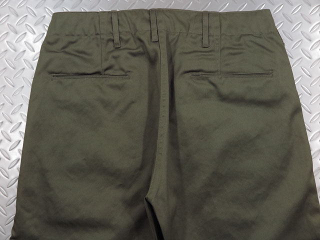 BUZZ RICKSON'S/バズリクソンズ ORIGINAL SPEC.CHINOオリジナルスペック・チノパンツ OLIVE(ONE WASH) オリーブ・ワンウォッシュ/Lot No. BR40025