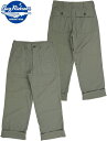 BUZZ RICKSON 039 S/バズリクソンズ TROUSERS, MEN 039 S, COTTON SATEEN OG-107, TYPE 1 OG-107コットン サテン パンツ/US ARMY ベイカーパンツ OLIVE(オリーブ)/Lot BR41983