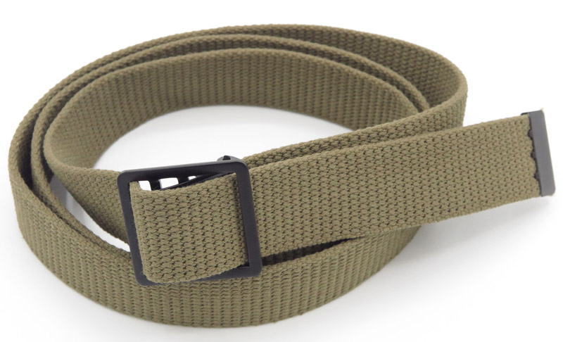 BUZZ RICKSON'S/バズリクソンズ BELT, WAIST, WEB, COTTON, O.D, M-1937 ベルト/ガチャベルト 135) KHAKI(カーキ)/Lot No. BR02719