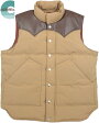 SUGARCANE,奬,LEATHERYOKET/CDOWNVEST,쥶衼٥,SC15222,BEIGE/BROWN(١ߥ֥饦)