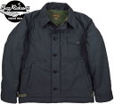 BUZZ RICKSON 039 S/バズリクソンズ Jacket, Intermediate, Cold Weather Type DECK A-2 “NAVY COLOR CIVILIAN MODEL BUZZ RICKSON MFG. CO.” シビリアンモデルA-2デッキジャケット Lot No. BR14957