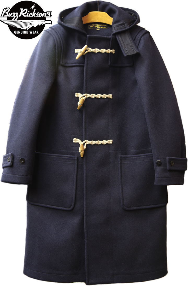 BUZZ RICKSON 039 S/バズリクソンズ AVIATION ASSOCIATES DUFFEL COAT アビエーションアソシエイツ ダッフルコート 128) NAVY(ネイビー)/ Lot No. BR15164