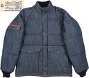 MFSC “HOOPER”/ミスターフリーダム×シュガーケーン 7oz. BLUE DENIM QUILTED “ROADEO” JACKET 7オンスブルーデニム・キルティング“ロデオ”ジャケット/デニム中綿ジャケット NAVY(ネイビー)/Lot No. SC15202