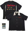 KingLouiebyHoliday,キングルイバイホリデー,“HOLIDAYBOWLNYC”,背中刺繍入り、レーヨンボウリングシャツ,ボーリングシャツ,KL38899,BLACK(ブラック)