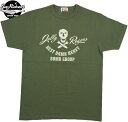 BUZZ RICKSON'S/oYN\Y S/S T-SHIRT gJOLLY ROGERSh W[W[YAvgTVc/vgTEE OLIVE(I[u)/Lot No. BR78907