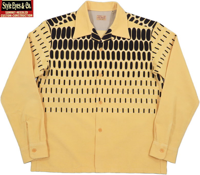 STYLEEYES,륢,Mid1950sStyleCorduroySportsShirtELVISDOT,ӥɥåȡǥݡĥ,SE29169,YELLOW()