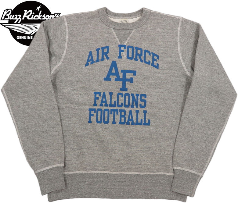 BUZZRICKSON'S,Хꥯ,SET-INCREWNECKSWEATSHIRTAIRFORCEFALCONS,ץȥȥ졼ʡ/åȥ,BR69289,H.GRAY(إ졼)