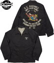 BUZZ RICKSON'S/oYN\Y TOUR JACKET U.S. MARINES FAR EAST TOUR cA[WPbg 119) BLACK(ubN)/Lot No. BR15311