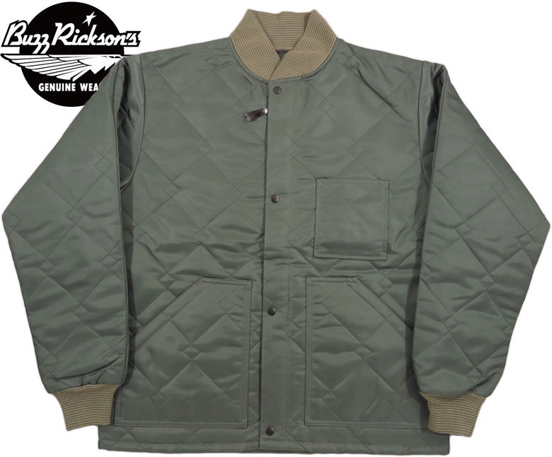 BUZZ RICKSON'S/バズリクソンズ CWU-9/P LINER JACKET “BUZZ RICKSON MFG. CO., INC.” 01) SAGE GREEN(セージグリーン)/Lot No. BR15327