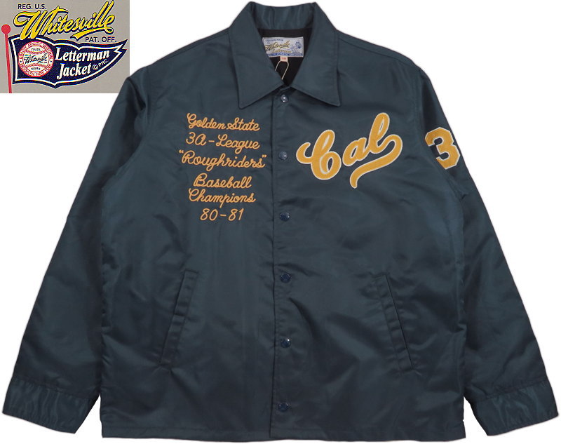 WHITESVILLE,ۥ磻ĥӥ,NYLONCOACHJACKET,ʥ󥳡㥱å,ɥ֥졼,WV15388,NAVY(ͥӡ)