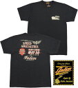 INDIAN MOTORCYCLE/インディアンモーターサイクル S/S T-SHIRT “RACE POSTER” 半袖バックプリントTシャツ/カットソー BLACK(ブラック)/Lot No. IM79188