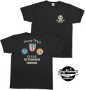 BUZZ RICKSON'S/oYN\Y S/S T-SHIRT gHUMP TRIPSh vgTVc/vgTEE BLACK(ubN)/Lot No. BR79127