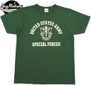 BUZZ RICKSON 039 S/バズリクソンズ S/S T-SHIRT “U.S. ARMY SPECIAL FORCES” 半袖プリントTシャツ/プリントTEE GREEN(グリーン)/Lot No. BR79177