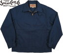 楽天ストリートファッションMIYOSHIYASUGAR CANE/シュガーケーン COTTON WEATHER CLOTH SPORTS JACKET コットンスポーツジャケット/スウィングトップ NAVY（ネイビー） Lot No. SC15293