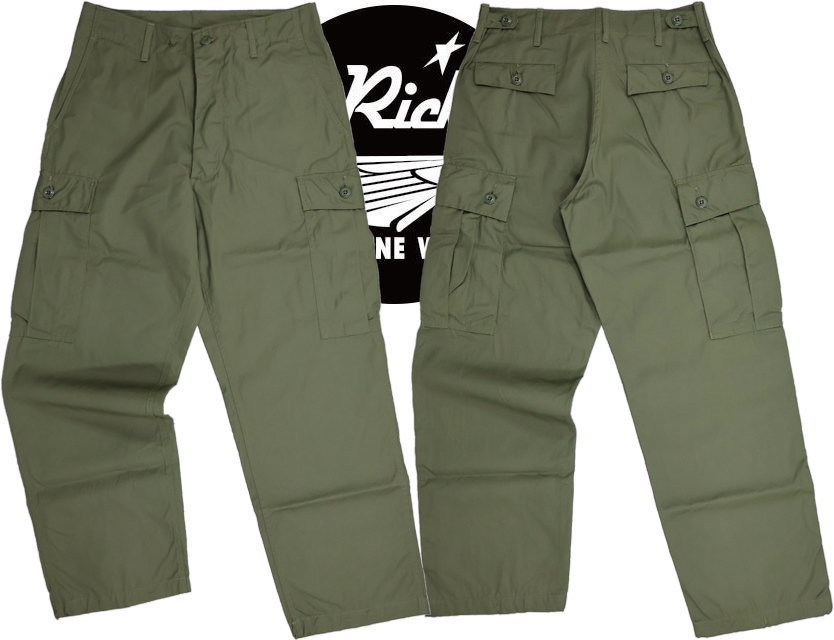 BUZZRICKSON'S,TROUSERS,MEN'S,COTTONWINDRESISTANTPOPLIN,OLIVEGREEN,ARMYSHADE107,SHORTLENGTH,6ݥåȡߥ꥿꡼ѥ,OLIVE(꡼),BR42500