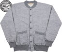 Whitesville/ホワイツビル BUTTON FRONT ATHLETIC COAT アスレティックコート/スウェットカーディガン 113) H.GRAY...