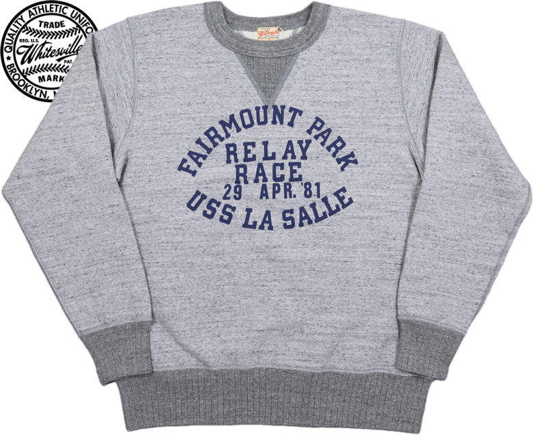 Whitesville,ۥ磻ĥӥ,SWEATSHIRT,W/PRINT,ץꡢåȥ/åץȥȥ졼ʡ,WV69425,H.GRAY(إ졼)