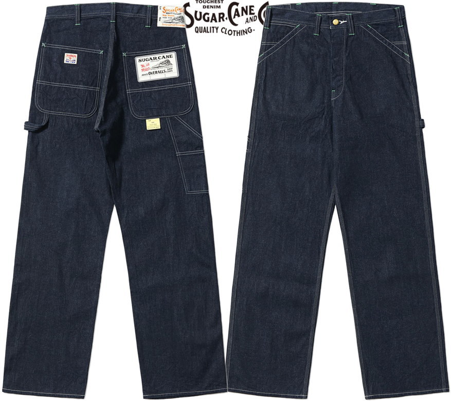 SUGARCANE,奬,11oz.BLUEDENIMWORKPANTS,11󥹥֥롼ǥ˥ࡢѥ/ڥ󥿡ѥ,ONEWASH(󥦥å),SC42495