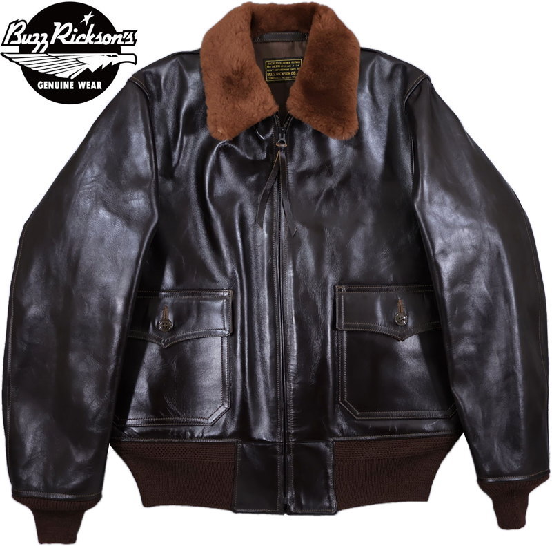 BUZZRICKSON'S,TypeAN-J-3ABUZZRICKSONCO.INC.HORSEHIDEMODELɥۡϥɥG-1ե饤ȥ㥱å,D/BROWN(D֥饦),BR80647