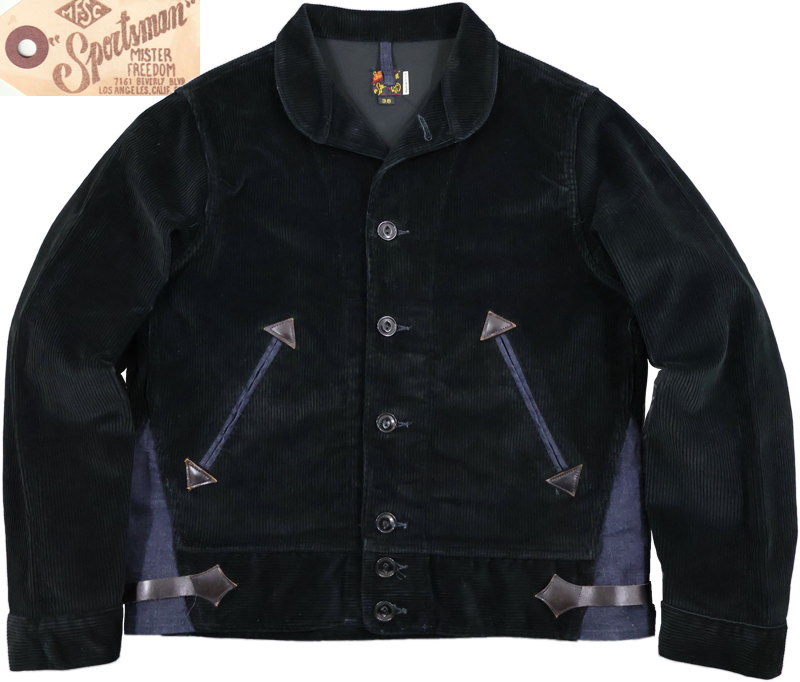 MFSCMadeinU.S.A.,BLACKCORDUROYSANTAFECAMPUSBLOUSE,ߥե꡼,󥿥եѥ֥饦/ƹǥ㥱å,ONEWASH(󥦥å),SC15639