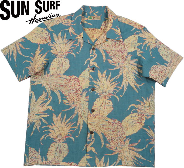 SUN SURF/󥵡 COTTON  LINEN OPEN SHIRT ISLAND PINEAPPLE ֥ɡѥ...