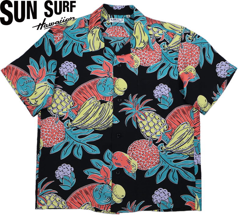 SUN SURF/サンサーフ RAYON HAWAIIAN SHIRT “TROPICAL FRUI