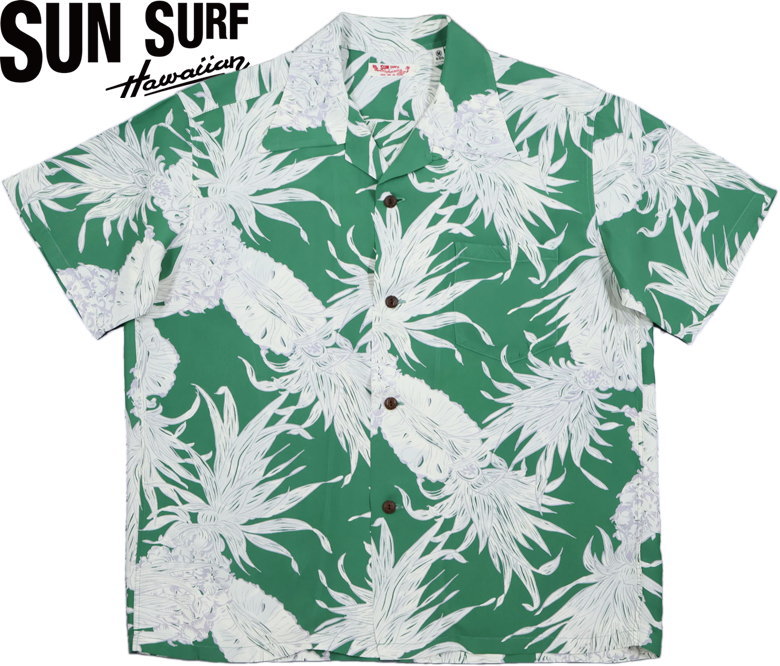 SUN SURF/󥵡 RAYON HAWAIIAN SHIRT ISLAND PINEAPPLE 졼󡦥ϥ/ϥ磻...