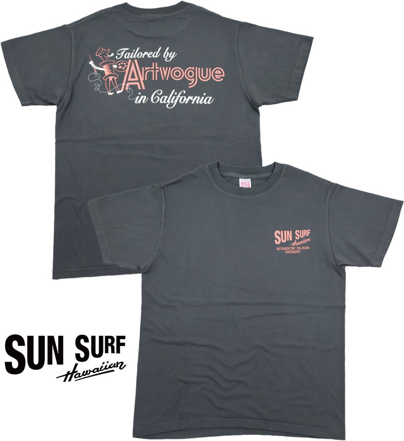 楽天ストリートファッションMIYOSHIYASUN SURF/サンサーフ S/S T-SHIRTS “ARTVOGUE” 「アートヴォーグ」半袖バックプリントTシャツ/カットソー 119） BLACK（ブラック）/Lot No. SS79373