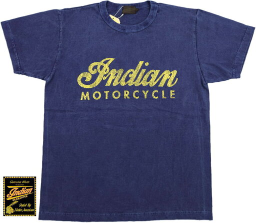 INDIAN MOTORCYCLE/インディアンモーターサイクル S/S T-SHIRT PIGMENT DYE “INDIAN LOGO” 半袖プリントTシャツ/カットソー 128) NAVY(ネイビー)/Lot No.IM79558 INDIAN MOTORCYCLE/インディアンモーターサイクル S/S T-SHIRT PIGMENT DYE “INDIAN LOGO” 半袖プリントTシャツ/カットソー 128) NAVY(ネイビー)/Lot No.IM79558