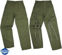 BUZZ RICKSON 039 S/バズリクソンズ TROUSERS, MEN 039 S, COTTON WIND RESISTANT POPLIN,OLIVE GREEN, ARMY SHADE 107 6ポケット ミリタリーカーゴパンツ 149)OLIVE(オリーブカーキ)Lot No. BR40927