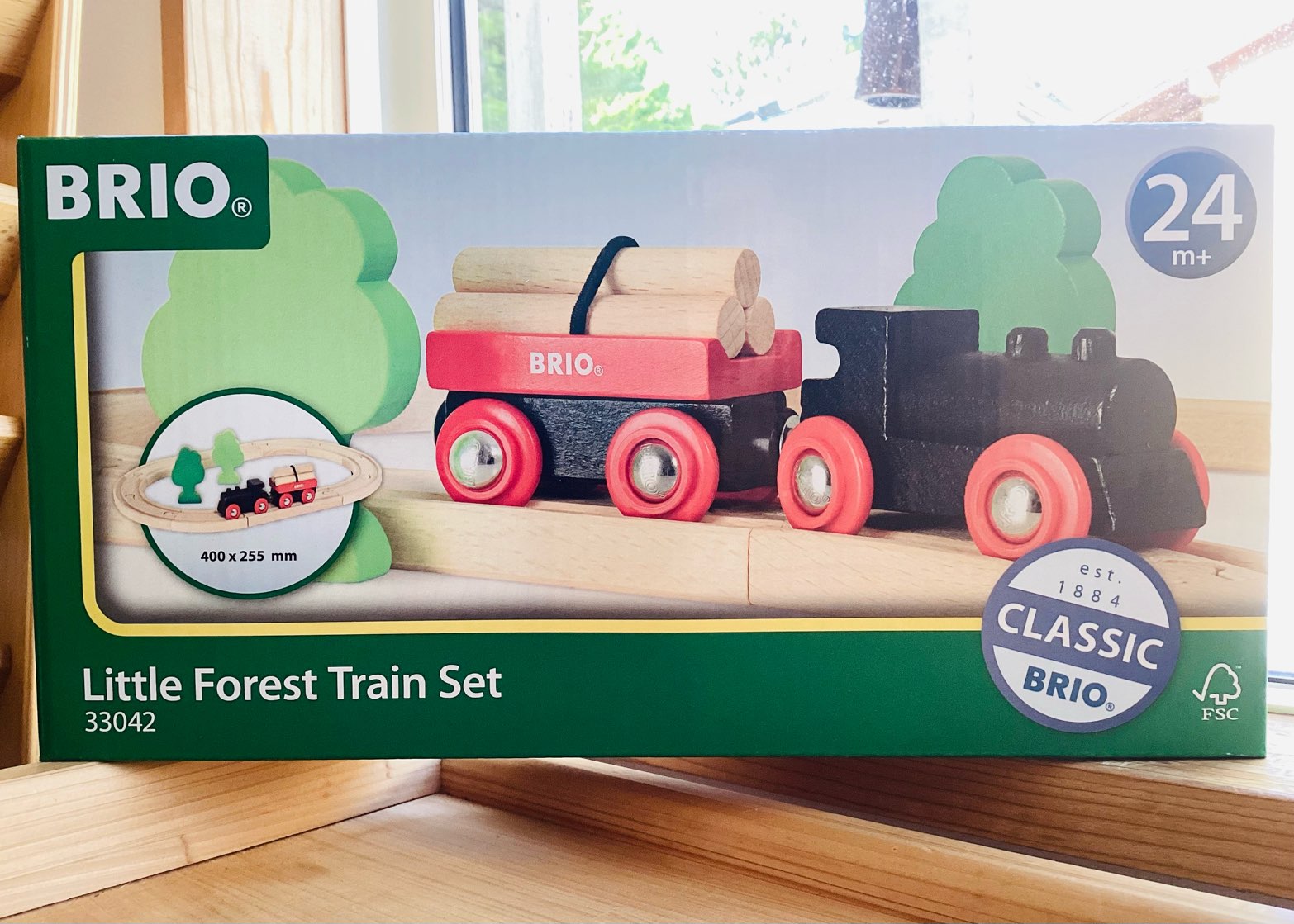 小さな森の基本レールセット　BRIO