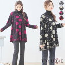 【即日発送】TRUBE 【L〜LL】チュニック(R31-504) 普段着 おしゃれ着 (チュニック単品の価格です)ミセス ミセスファッション 大人可愛い 30代...