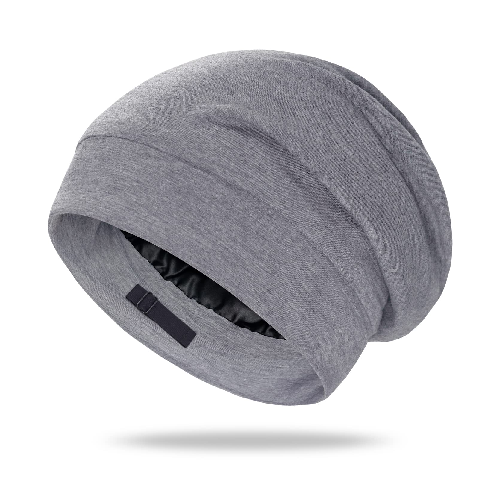 [LULUSILK] ナイトキャップ シルクナイトキャップ 帽子 メンズ レディース 19匁6Aシルク ロングヘア用 ヘアキャップ モダール 美髪