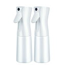ミスティフィ 高機能霧吹き (0.3mm ノズル径) 白 二本セット(200ml)