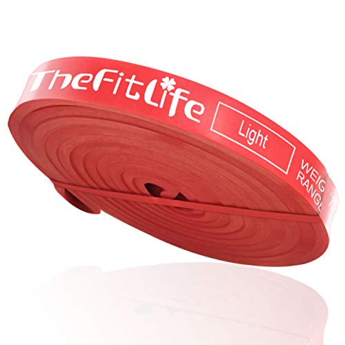 ◆商品名：TheFitLife フィットネスチューブ トレーニングチューブ トレーニングバンド チューブ 筋トレ - 天然ラテックス製 懸垂アシスト 懸垂補助 チューブ トレーニング ヨガ リハビリ ストレッチ 収納ポーチ・日本語説明書付 【一目でわかる】：レッドチューブ（負荷レベル：約7〜11kg）。負荷のコードが明記されているので一目で区別する事が出来ます。肩甲骨・腕・肩・胸・足など広範囲に体を鍛え、理想の体を作ることが出来ます。負荷レベル：◆普通:レッド ◆やや強い:ブラック ◆強い:パープル ◆とても強い：グリーン。 【優れる安全性】：天然ラテックス素材を使用し、肌触りがよくて滑りにくいです。耐久性に優れていて、かなり高強度の引っ張りに耐え、何度使ってもキレイに元どおりの形に戻ります。本商品はダンベル(鉄アレー)と違って落ちる危険性がなく、騒音の心配や、錆び、亀裂、床の変形の心配もなく、長時期使っても怪我のリスクが少なく、アスリートだけでなく子供からお年寄りまで幅広くトレーニングできます。 【安くて使い勝手】：トレーニングチューブを使ったチューブトレーニングは誰でも少ないコストで効率的なトレーニングができます。サッカー・バスケの様な伝統的なスポーツとは違い、初心者でも自宅・オフィス・公園・学校・ジムなどで行え、お好みの時間にゆっくり進めることができます。また、野球・柔道のような運動に対し、筋トレの効果があります。ヨガ・バレエのような運動に対し、体の柔軟性を高めることができます。 【持ちやすく省スペース収納】：ダンベルやローイングマシンの様な大型運動器具や運動用品より、トレーニングチューブは自在に伸縮し変化し運動のバリエーションを多く生み出すことが可能になり、コンパクトで収納袋に入れられますので、家やジムなどへ携帯できて場所を取りません。