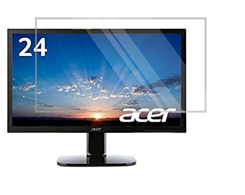Acer モニター ディスプレイ KA240Hbmidx 24インチ対応液晶画面保護フィルム 目の保護 指紋防止 反射防ぎ 電磁波カット【540-0021-0