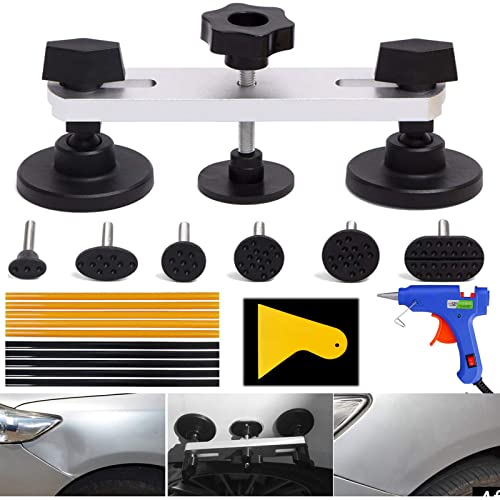 デントリペアツール 車 凹み直し ブリッジ型引っ張り工具 真空リフター DIY修理工具セットのサムネイル
