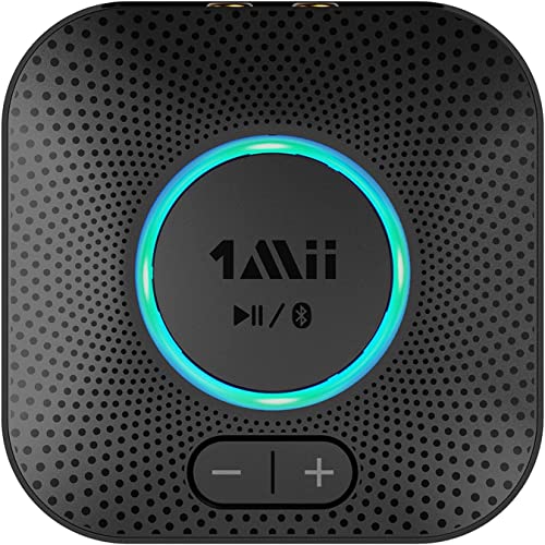 1Mii bluetooth 5.2 レシーバー オーディオ ブルートゥース 受信機 APTX HD aptx LL 低遅延 AAC RCA / 3.5mm AUX 対応 自動接続 音量 1Mii bluetooth 5.2 レシーバー オーディオ ブルートゥース 受信機 APTX HD aptx LL 低遅延 AAC RCA / 3.5mm AUX 対応 自動接続 音量