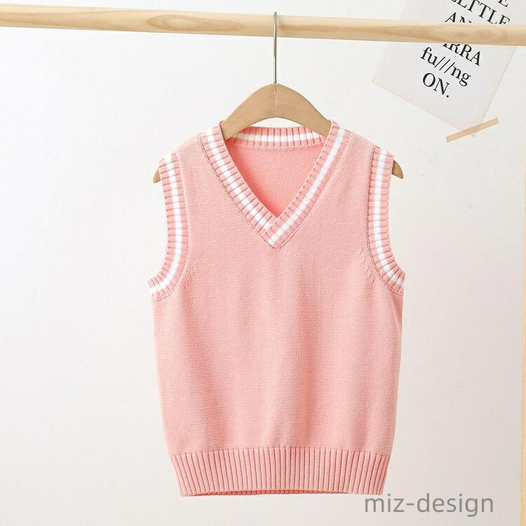 【送料無料】スクール キッズ 120 ニット 子供用ベスト 110 制服 170 フォーマル 男の子 子供 男女兼用 140 Vネック 女の子 スクール 3