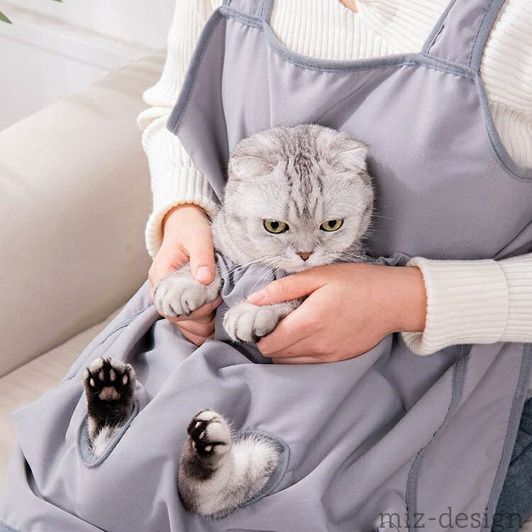【送料無料】毛粘着防止 猫 毛粘着防止 7.5kgまで対応 抱っこ紐 薄手 犬猫用 ペッ...
