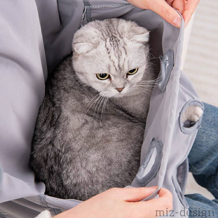【送料無料】毛粘着防止 猫 毛粘着防止 7.5kgまで対応 抱っこ紐 薄手 犬猫用 ペッ...