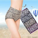 【送料無料】肌着 かわいい 大人 可愛い セクシー パンツ ショーツ 女性 大きいサイズ ヒョウ柄ショッツ 4点セット レディース 下着