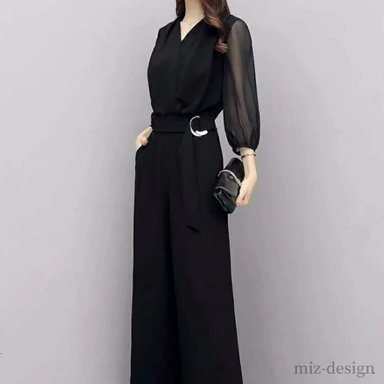 【送料無料】シースルー 50代 40代 30代 20代 二次会 披露宴 パーティー 大きいサイズ 袖あり 体型カバー 秋 夏 春 母